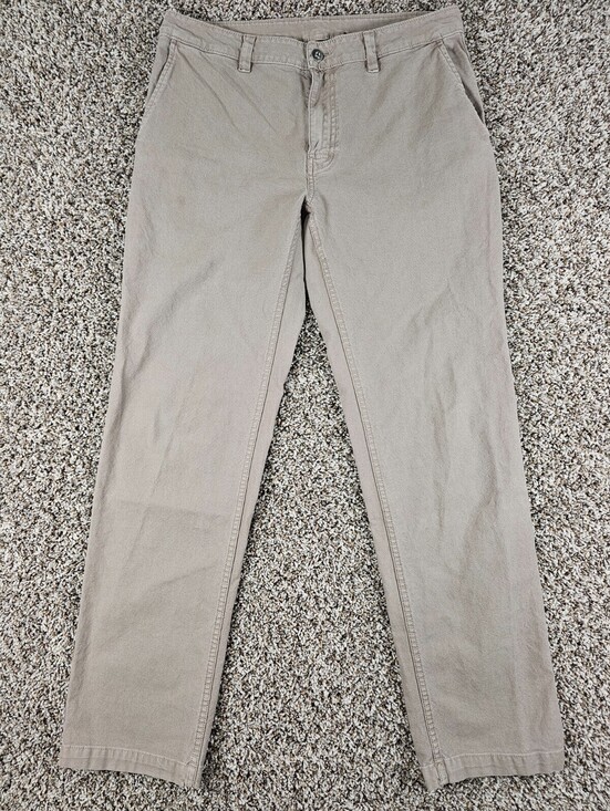 Prana Pants - Prana Womens Sz 10 Straight Leg Hiking Outdoors Pants 32" Inseam Beige